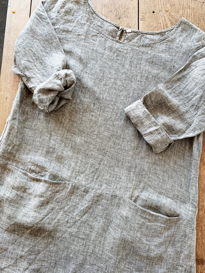 Linen Mini Dress / Tunic