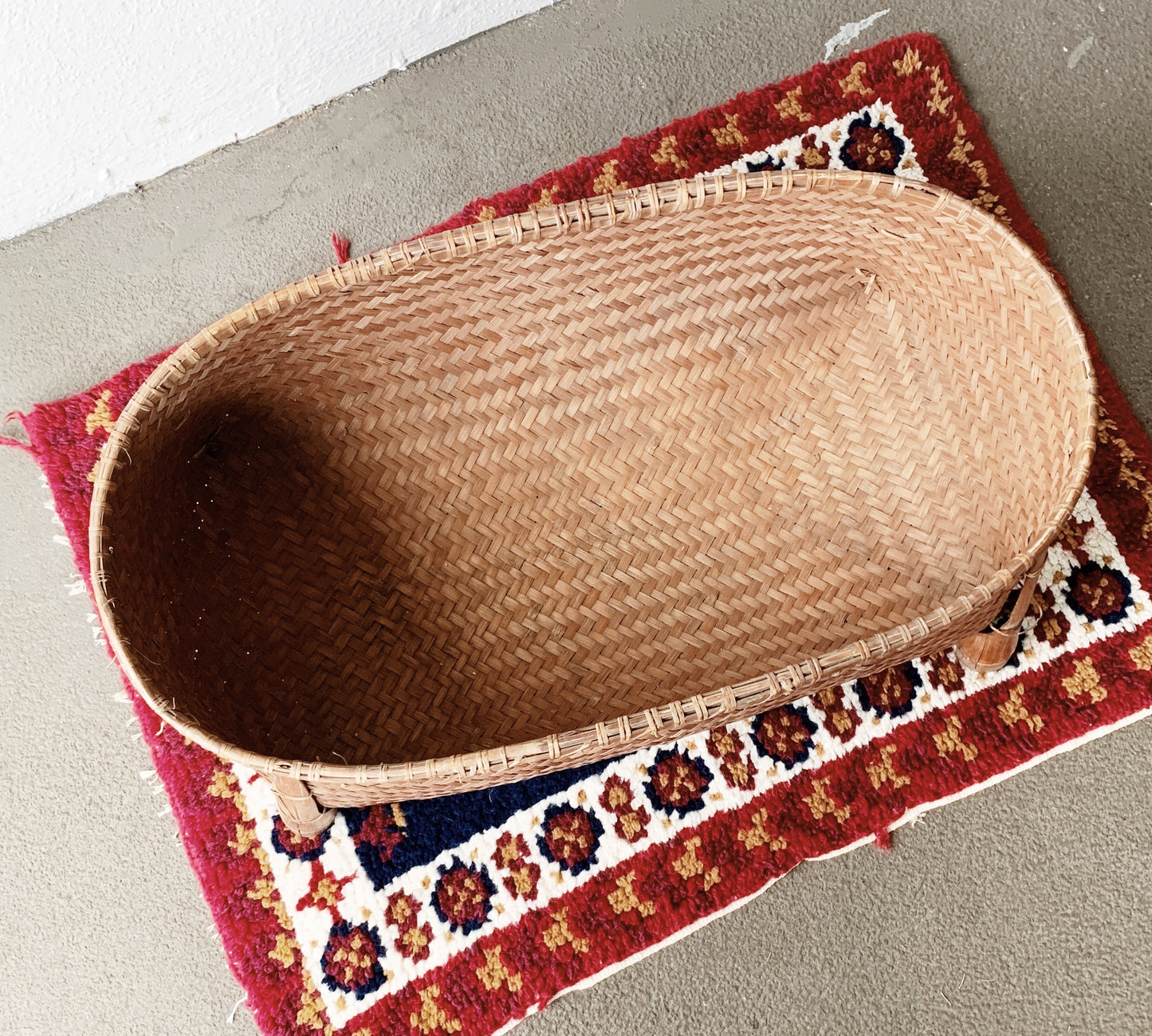 Large Footed Basket