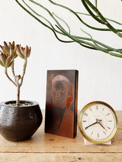 Copper Overlay Printing Block / Art