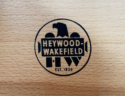 Heywood Wakefield Vintage Solid Maple  End Table