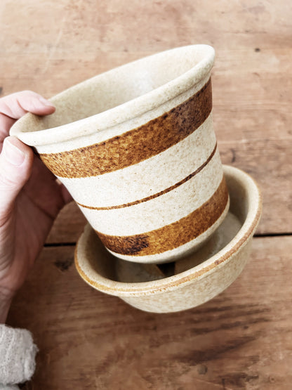 Vintage Pottery Craft Plant Pot