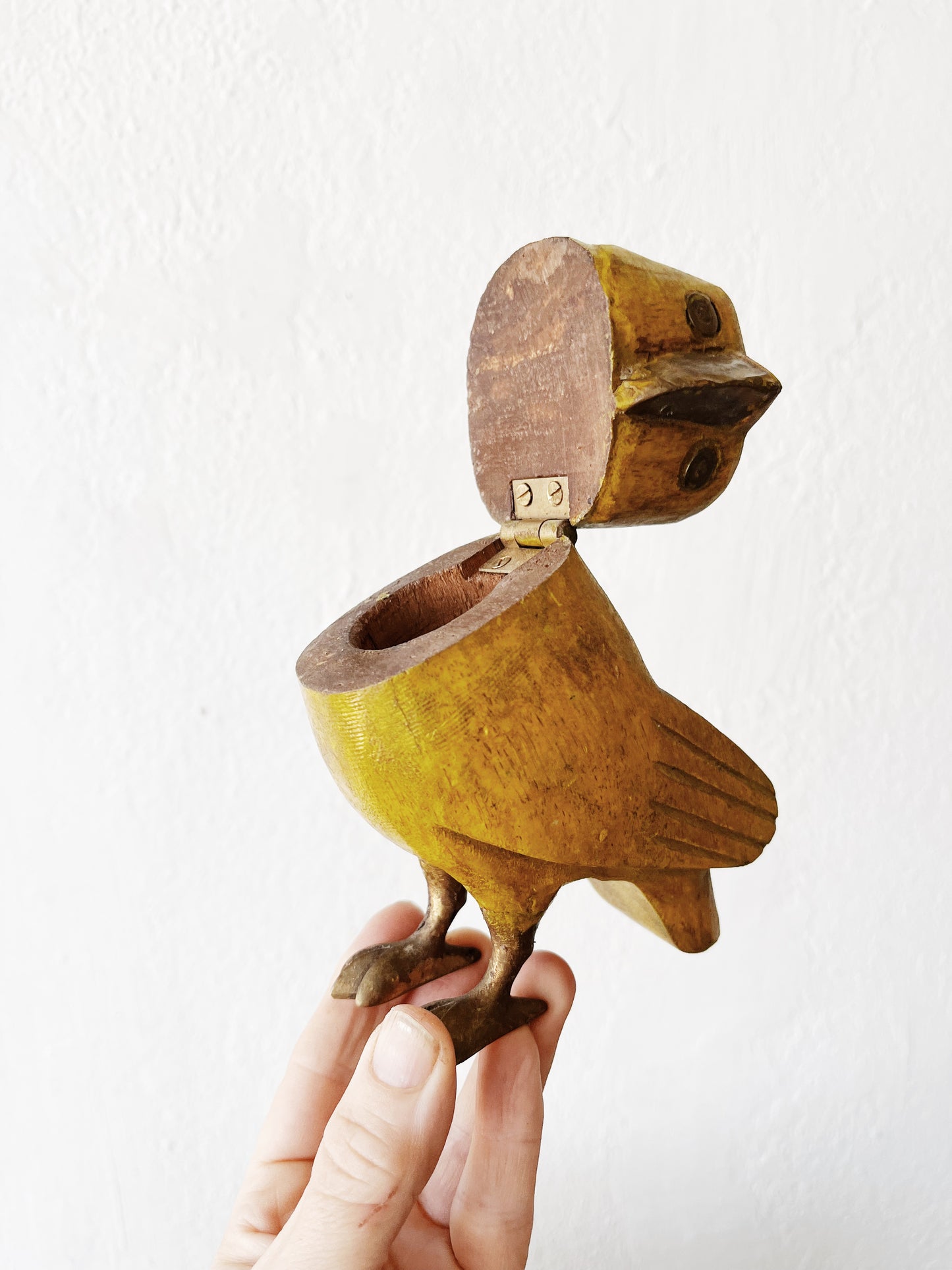 Vintage Folk Owl Box