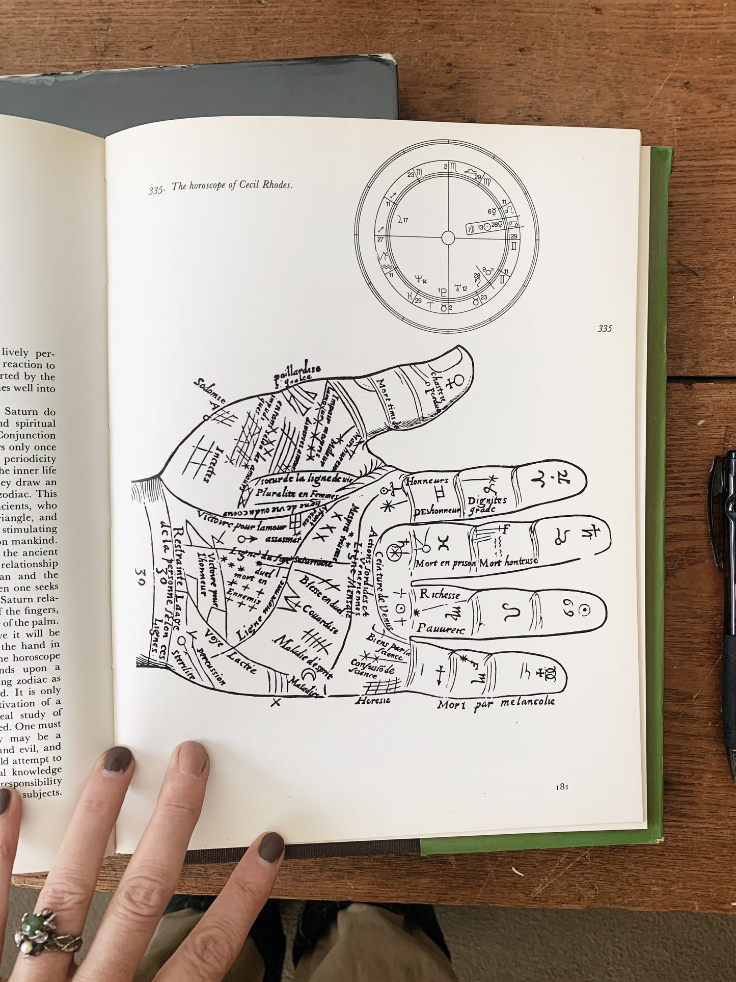 Vintage 1965 / 1973 Palmistry Book
