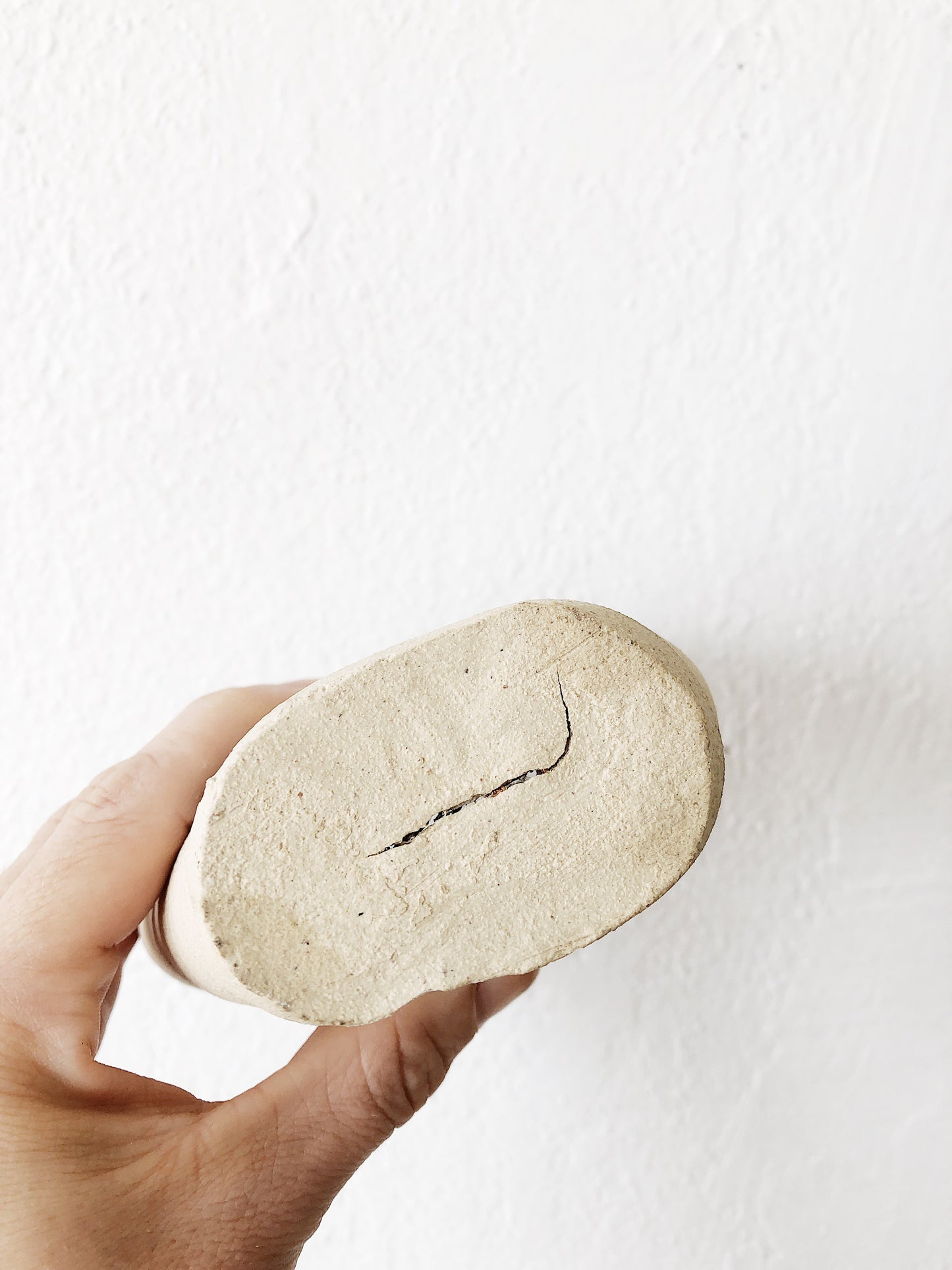 Vintage Handmade Ceramic Weed Vase