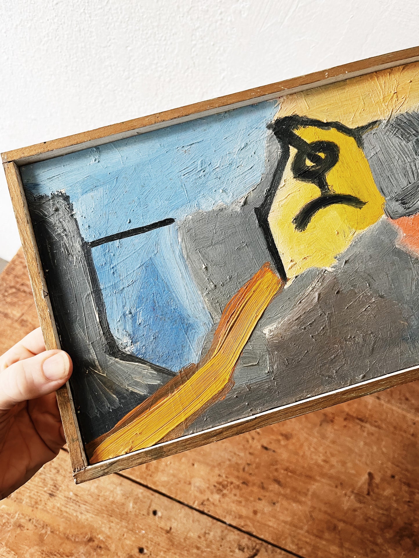Original 1970s Abstract Painting