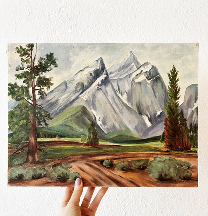 Vintage Landscape Painting