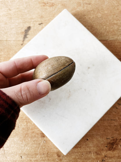 Vintage Bronze Egg Box