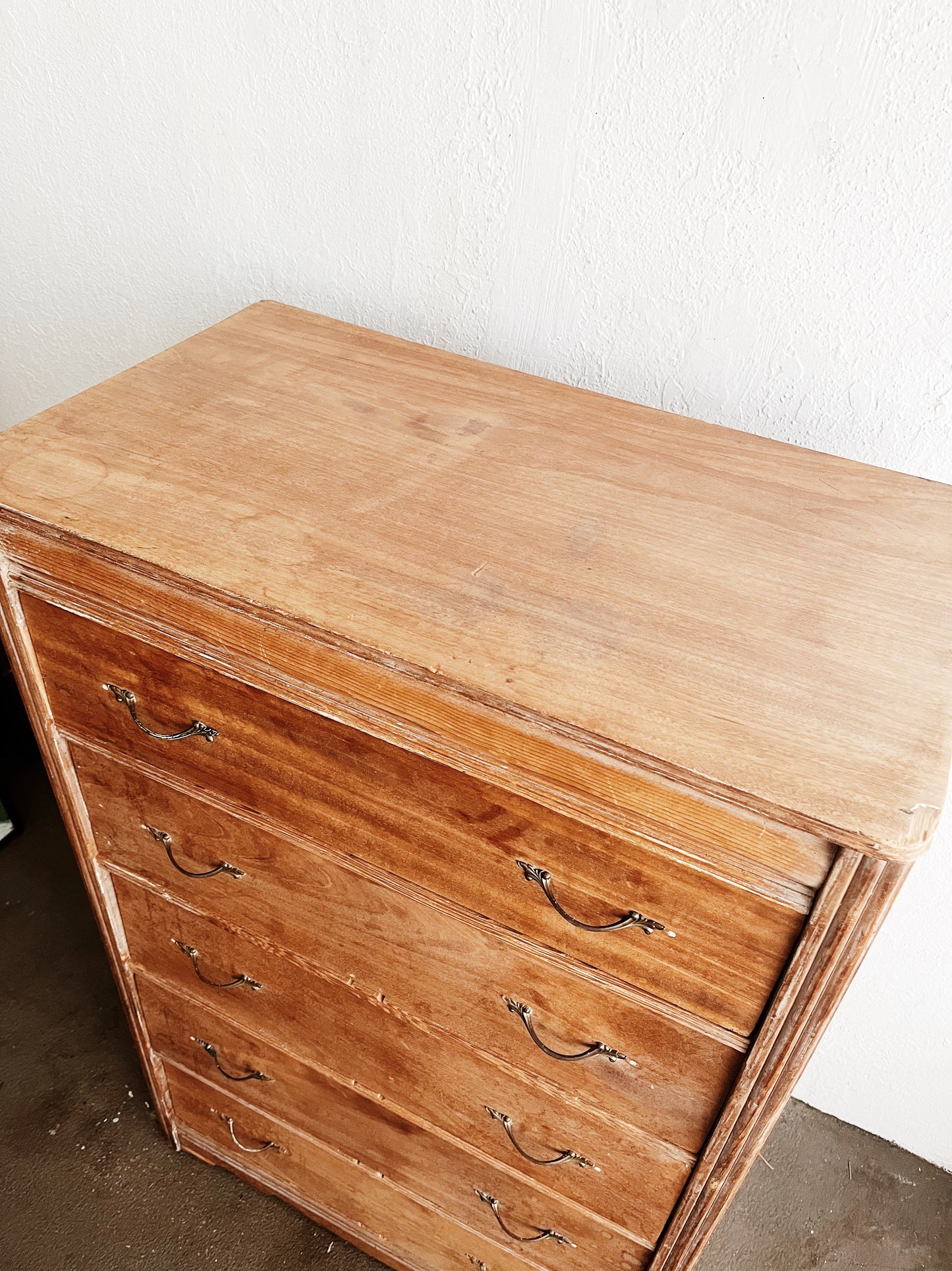Vintage Tall Dresser