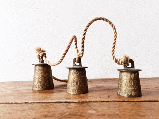 Vintage Indian Brass Bells