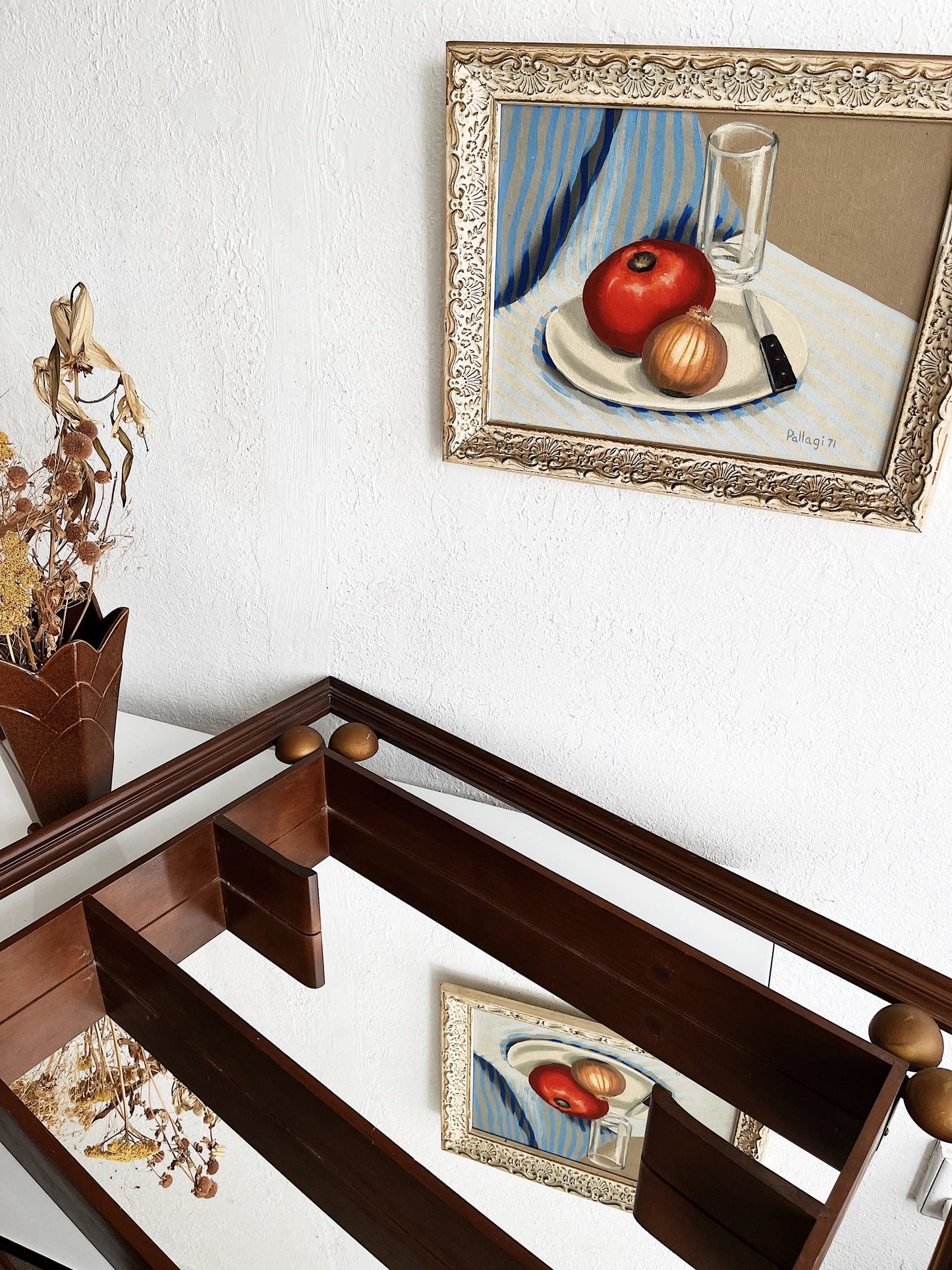 Mid Century Shadowbox Shelf