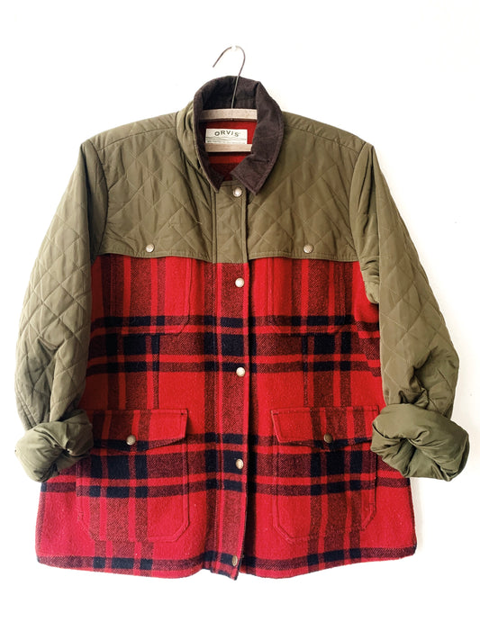 Orvis Plaid Flannel Jacket