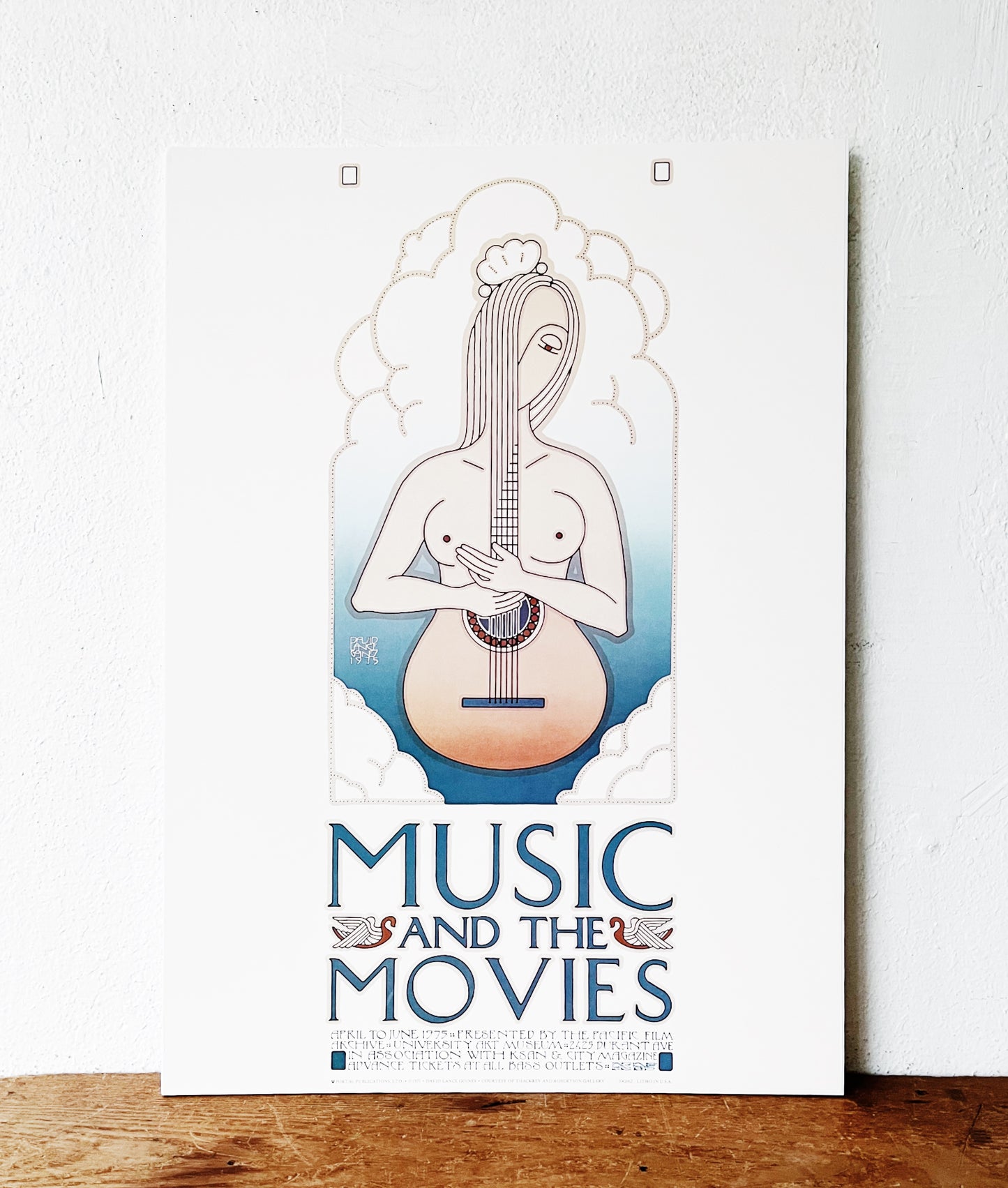 Vintage David Lance Goines Poster