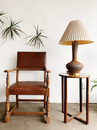 Antique Carved Wood Chair