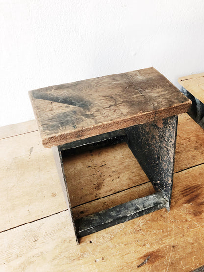 Vintage Industrial Stool