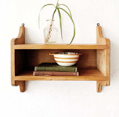 Vintage Handmade Wall Shelf