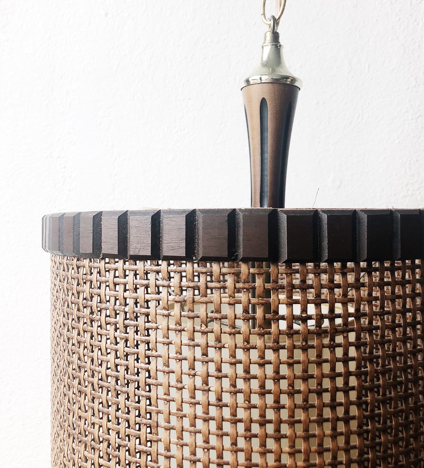 Vintage Hanging Swag Lamp