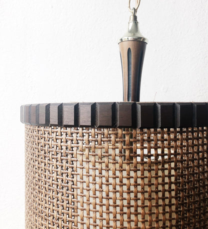 Vintage Hanging Swag Lamp