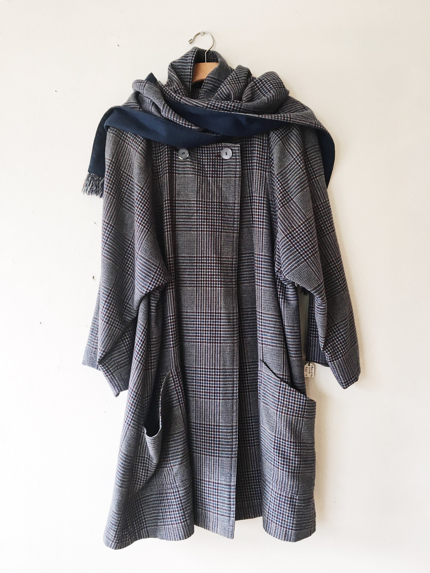 Vintage Pendleton Swing Coat and Scarf