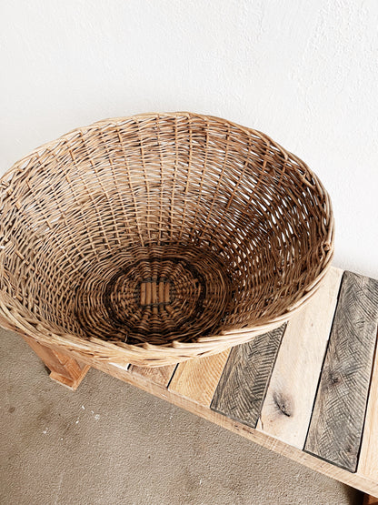 Antique Willow Basket