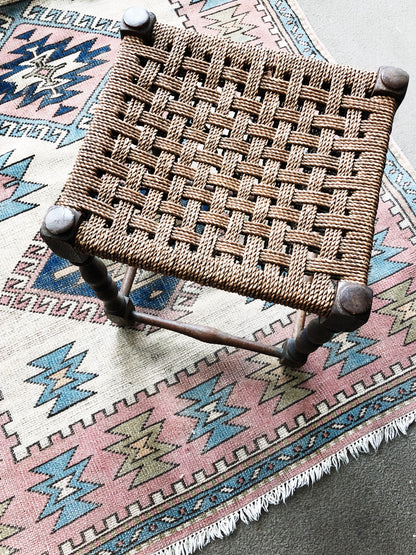 Antique Rope Stool