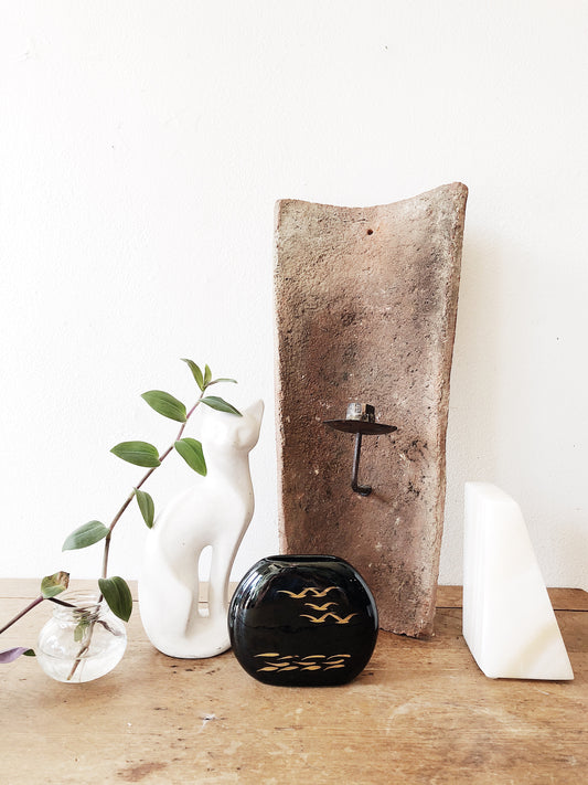 Mexican Tile Candle Sconce or Incense Burner