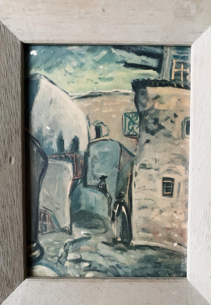 Vintage Framed Litho Pair