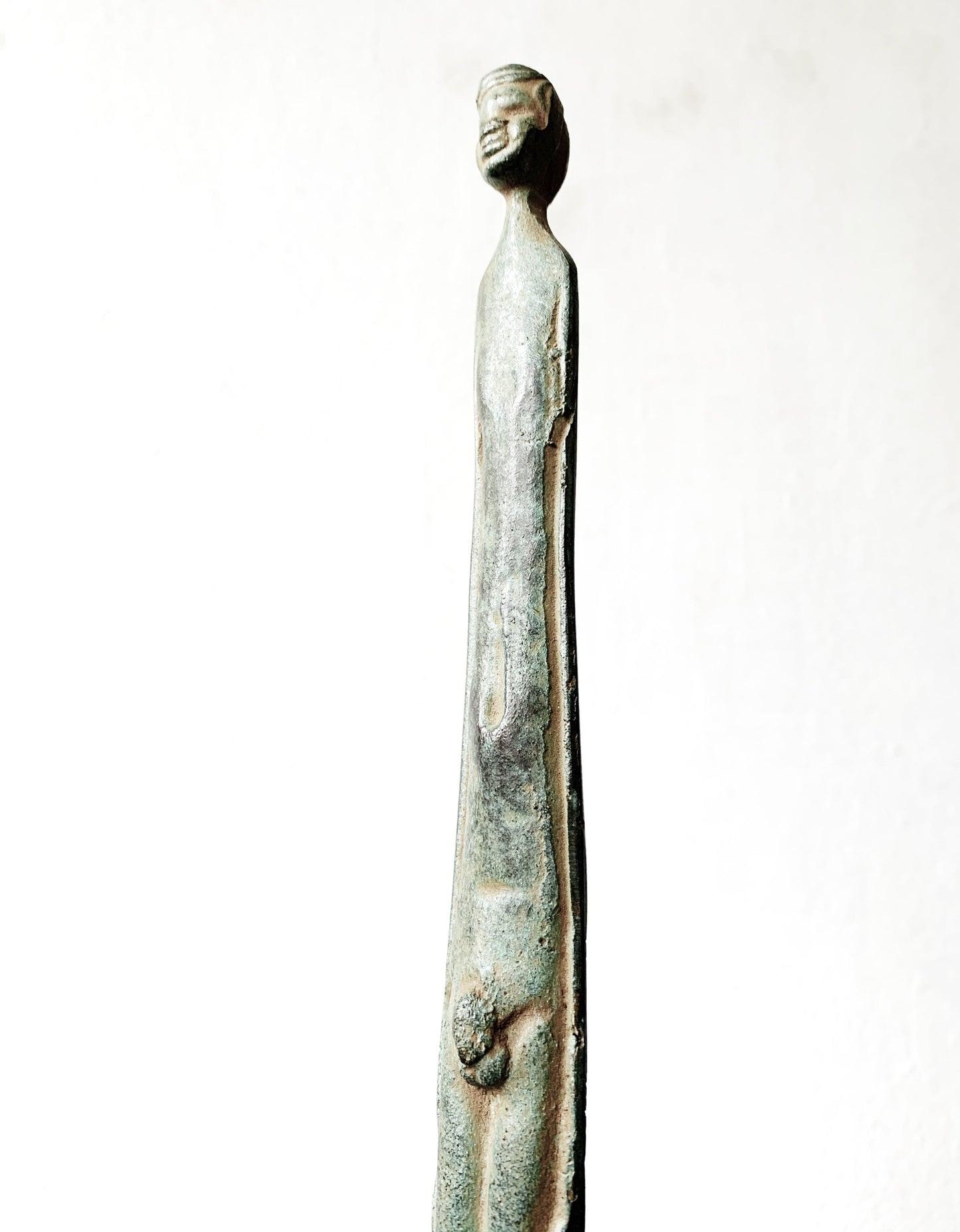 Vintage Cast Stone Statue