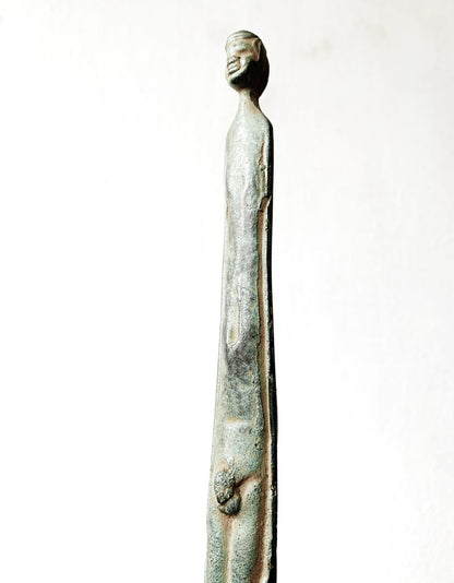 Vintage Cast Stone Statue