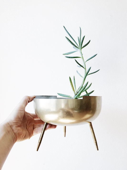 Vintage Mid Century Tripod Dish