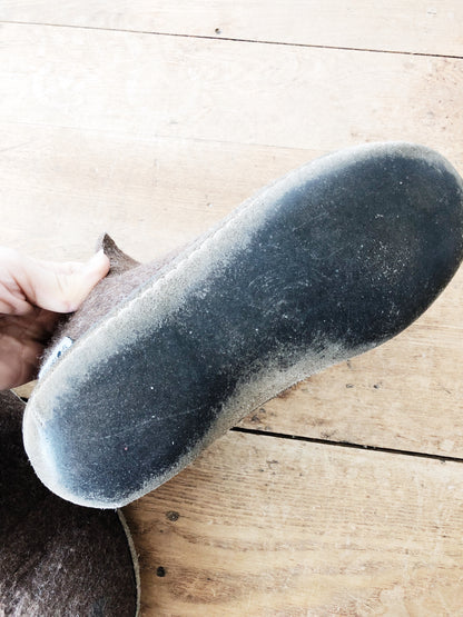 Glerups Felted Wool Bootie Slipper
