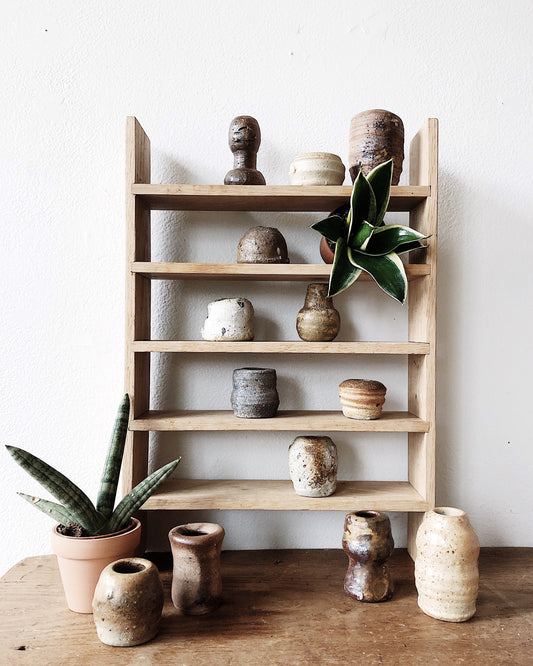 Vintage Apothecary Shelf