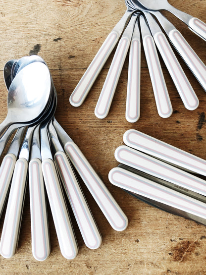 Vintage Flatware and Serving Set