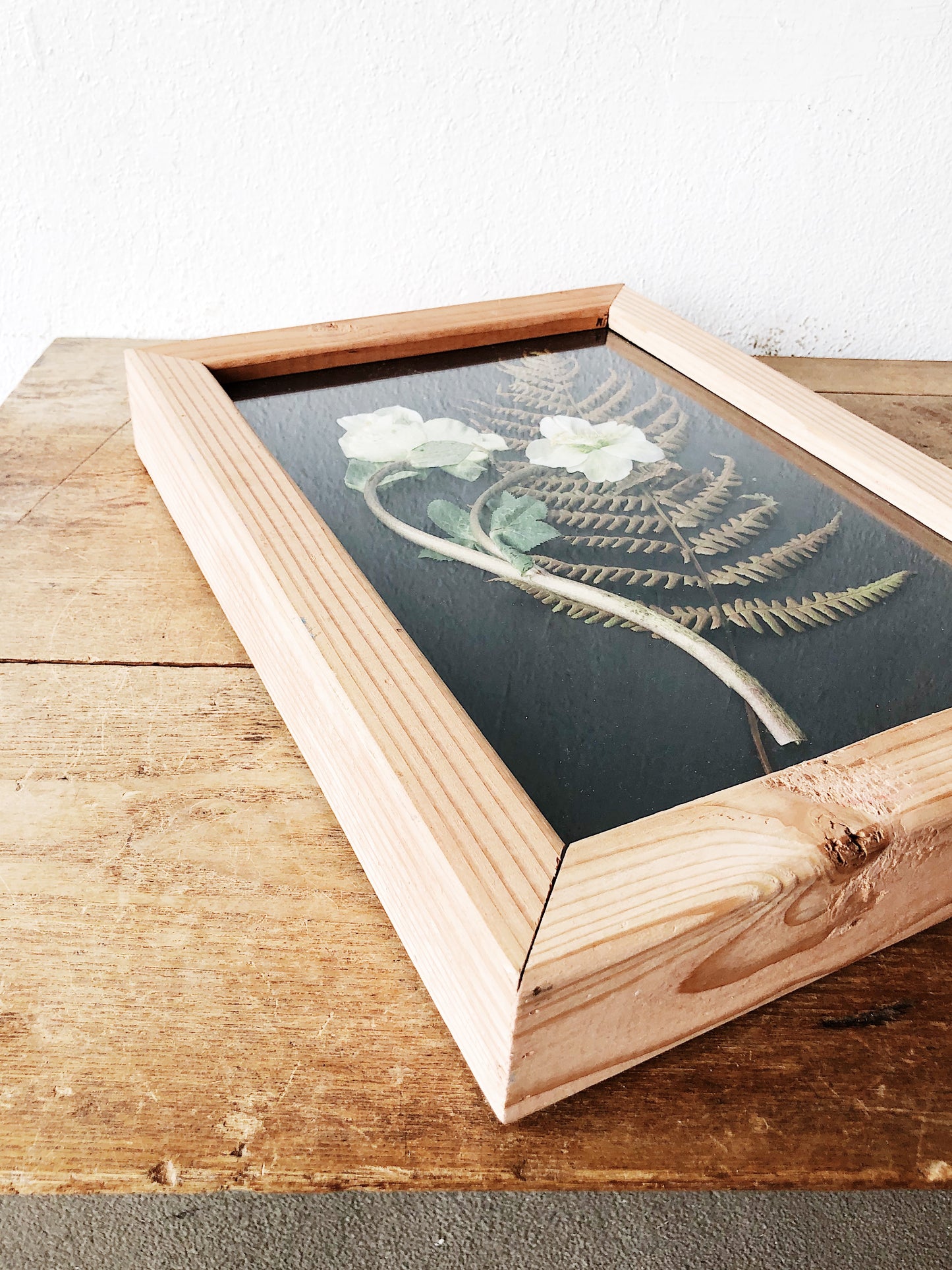 Vintage Wood Shadowbox Frame