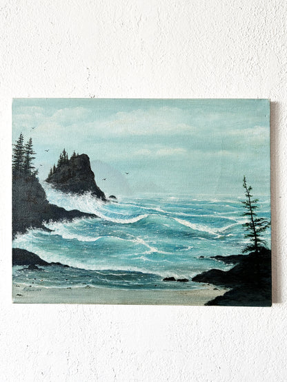 Vintage Seascape Painting