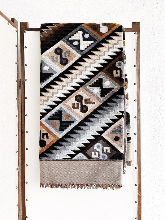 Vintage Flat Weave Rug