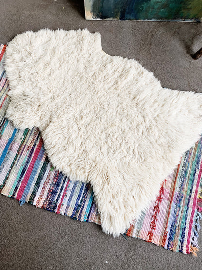 Vintage Sheepskin Rug