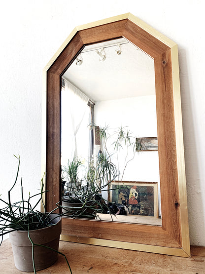 1970’s Wood Mirror