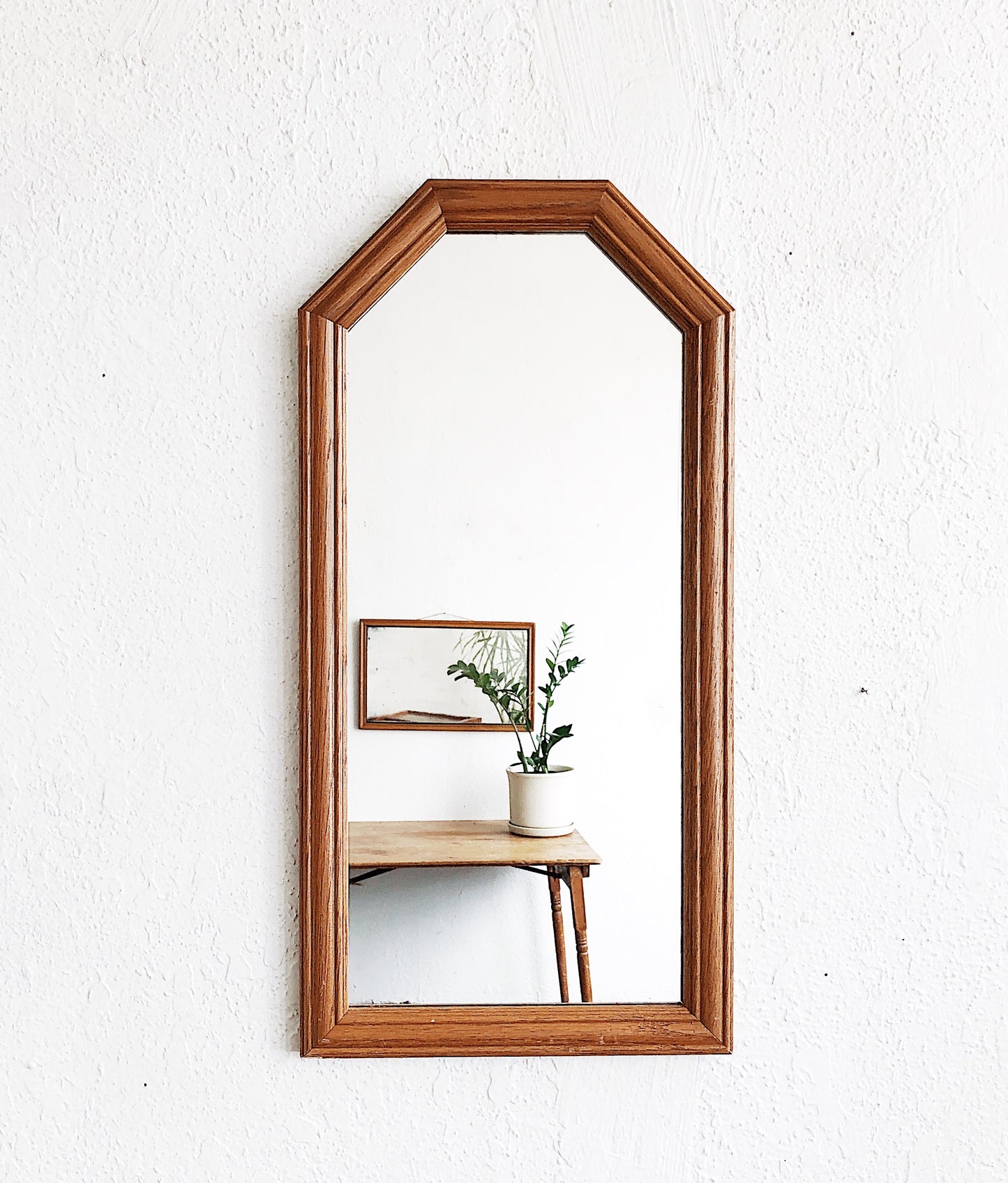 Vintage Arched Top Mirror