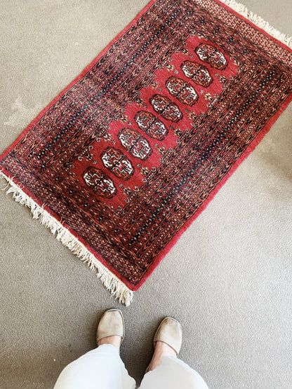Vintage Plush Wool Rug