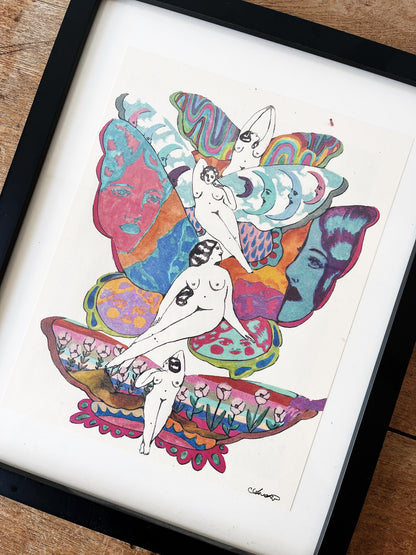 Original Watercolor Print