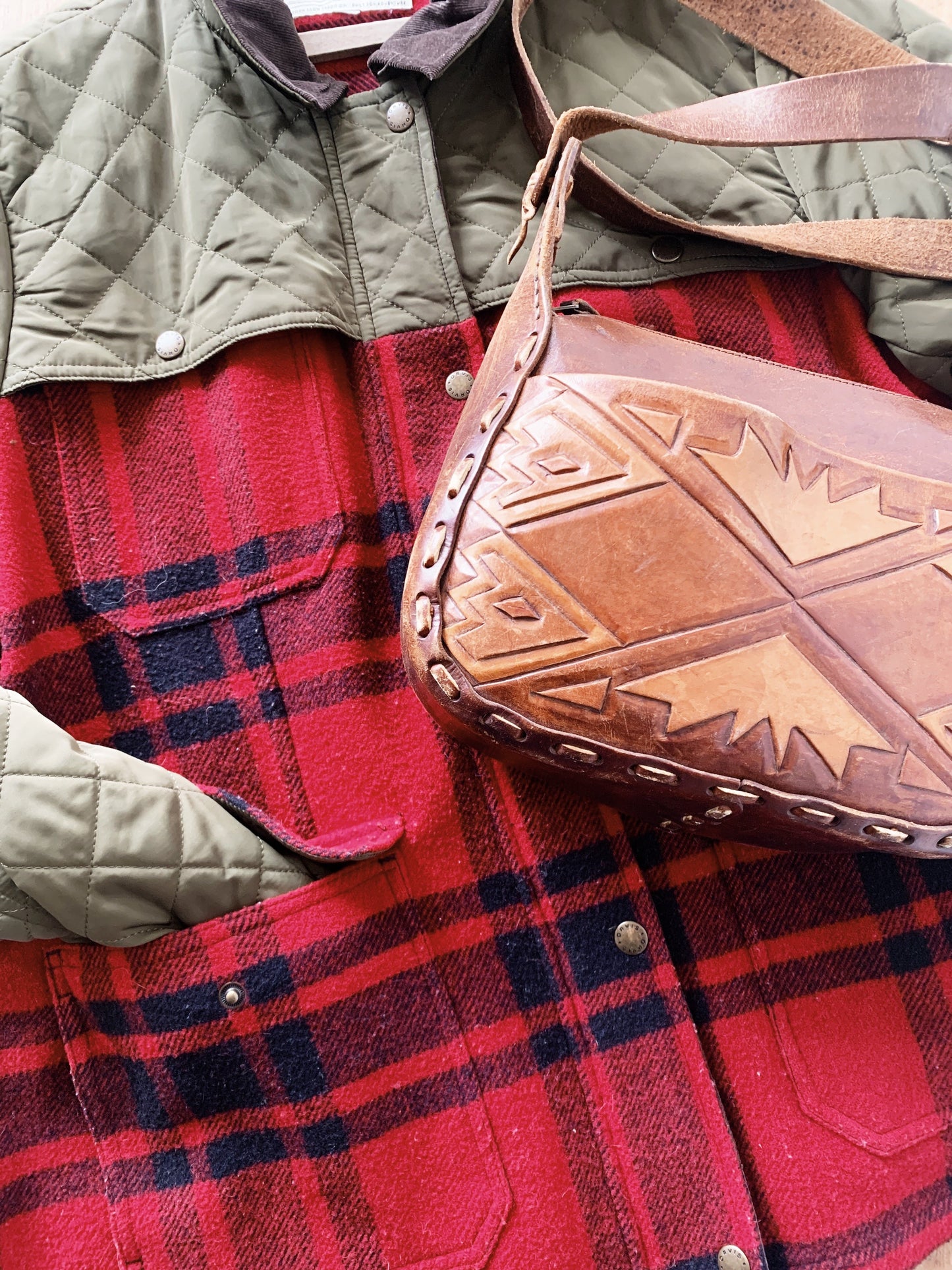 1970’s Tooled Leather Purse