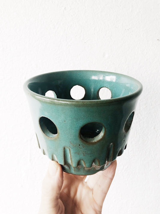 Vintage Ceramic Circle Pot