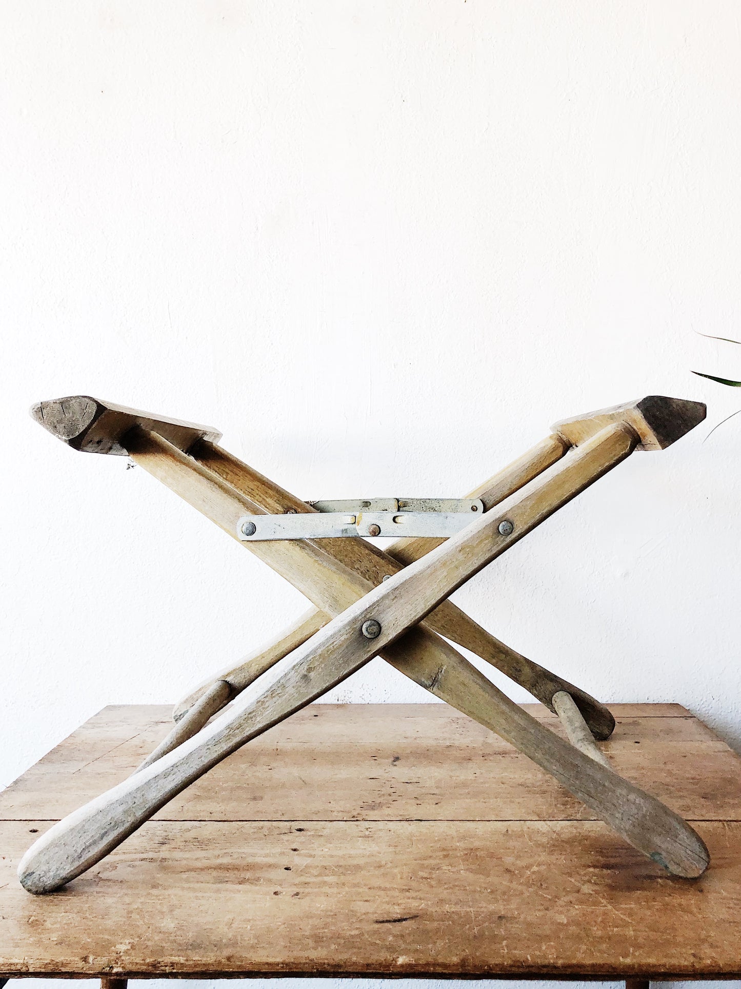 Vintage Luggage Rack