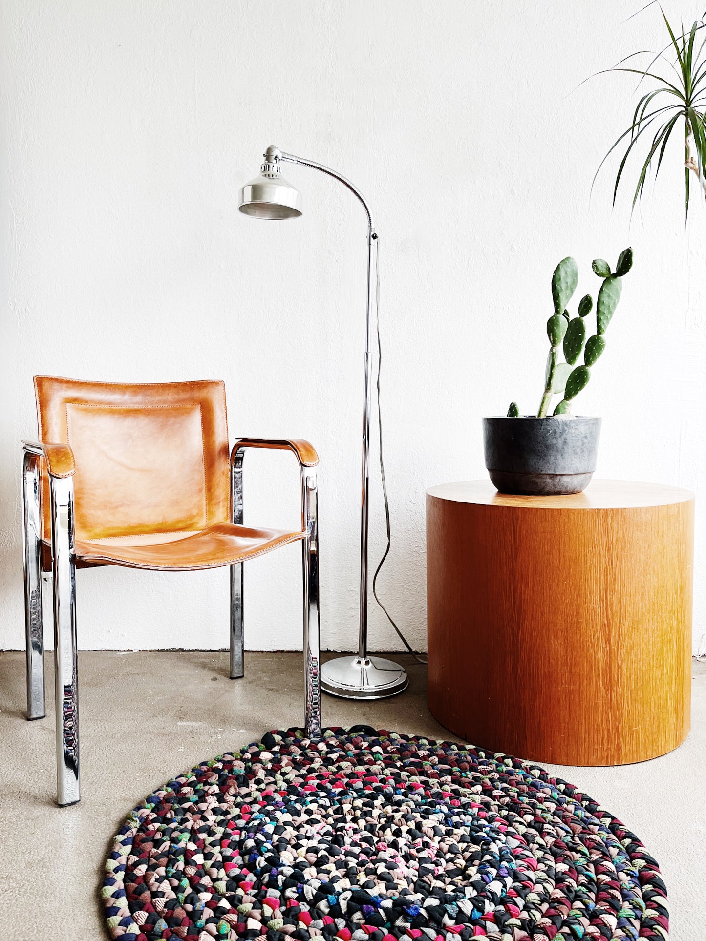 Arrben of Italy Postmodern Leather Chair