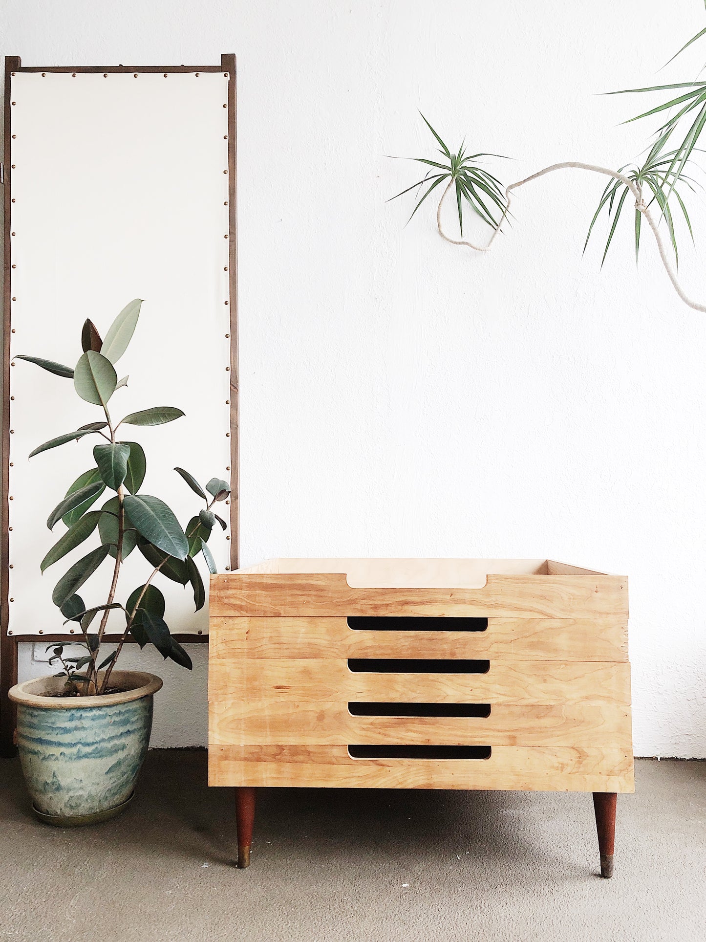 Mid Century Stacking Flat File