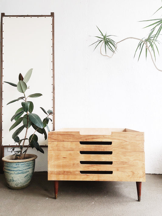 Mid Century Stacking Flat File