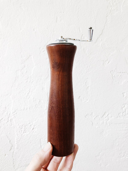 Vintage Teak Salt and Pepper Mill