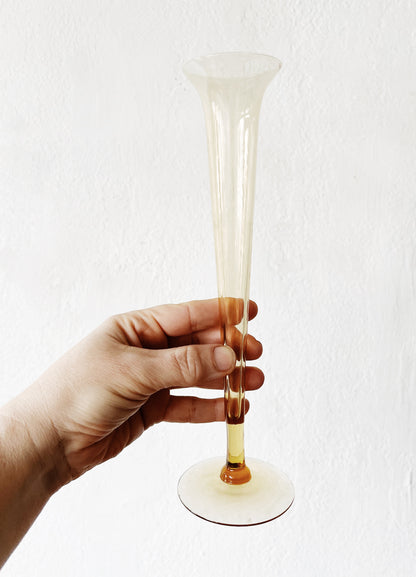 Vintage Blown Glass Flutes