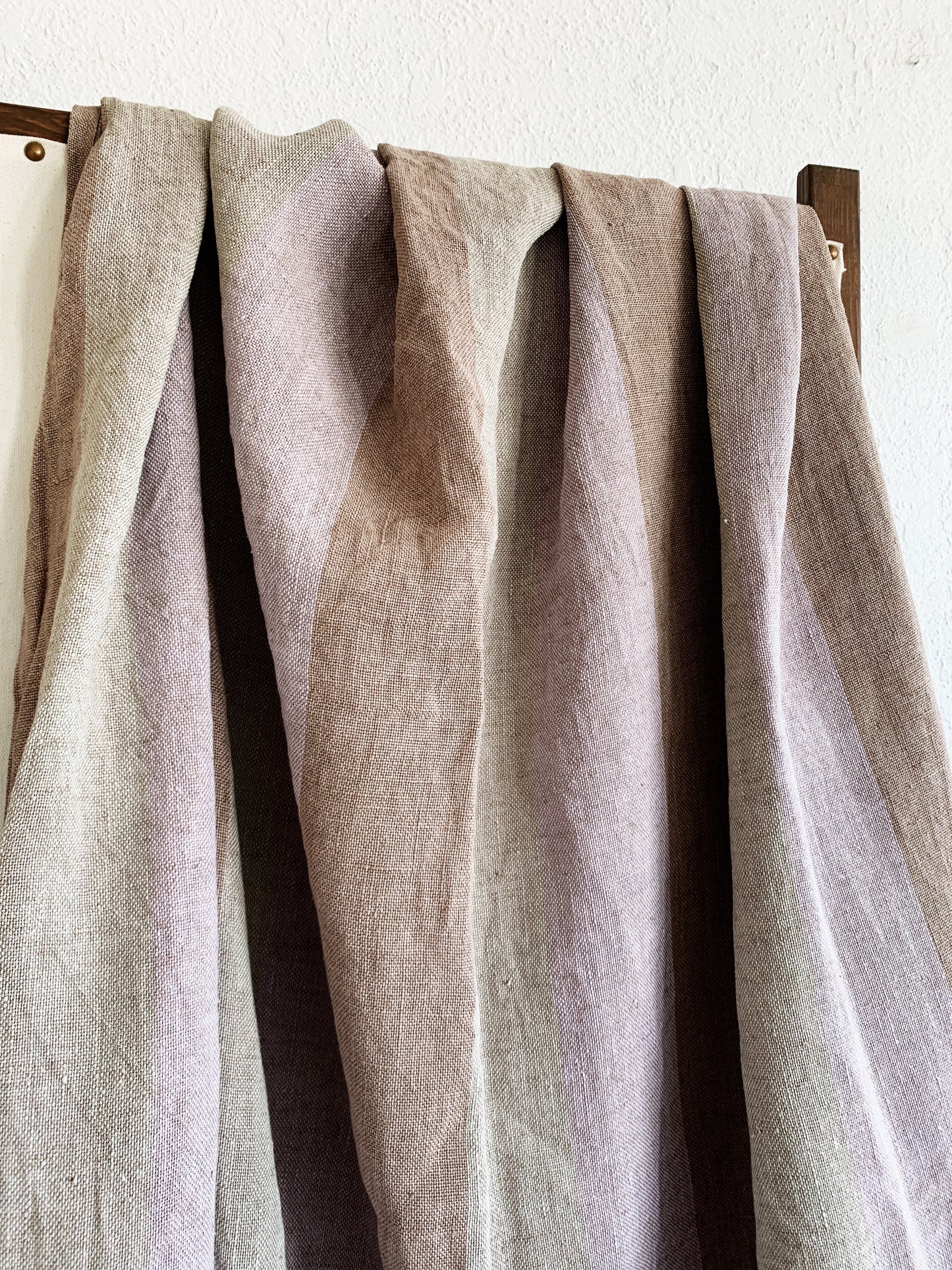 Thick Linen Fabric / Yardage