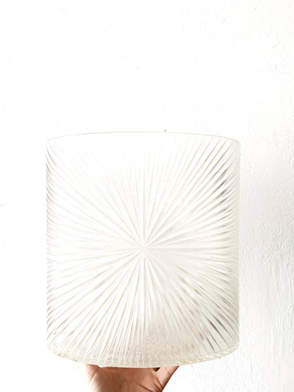 Vintage Lucite Garbage Can